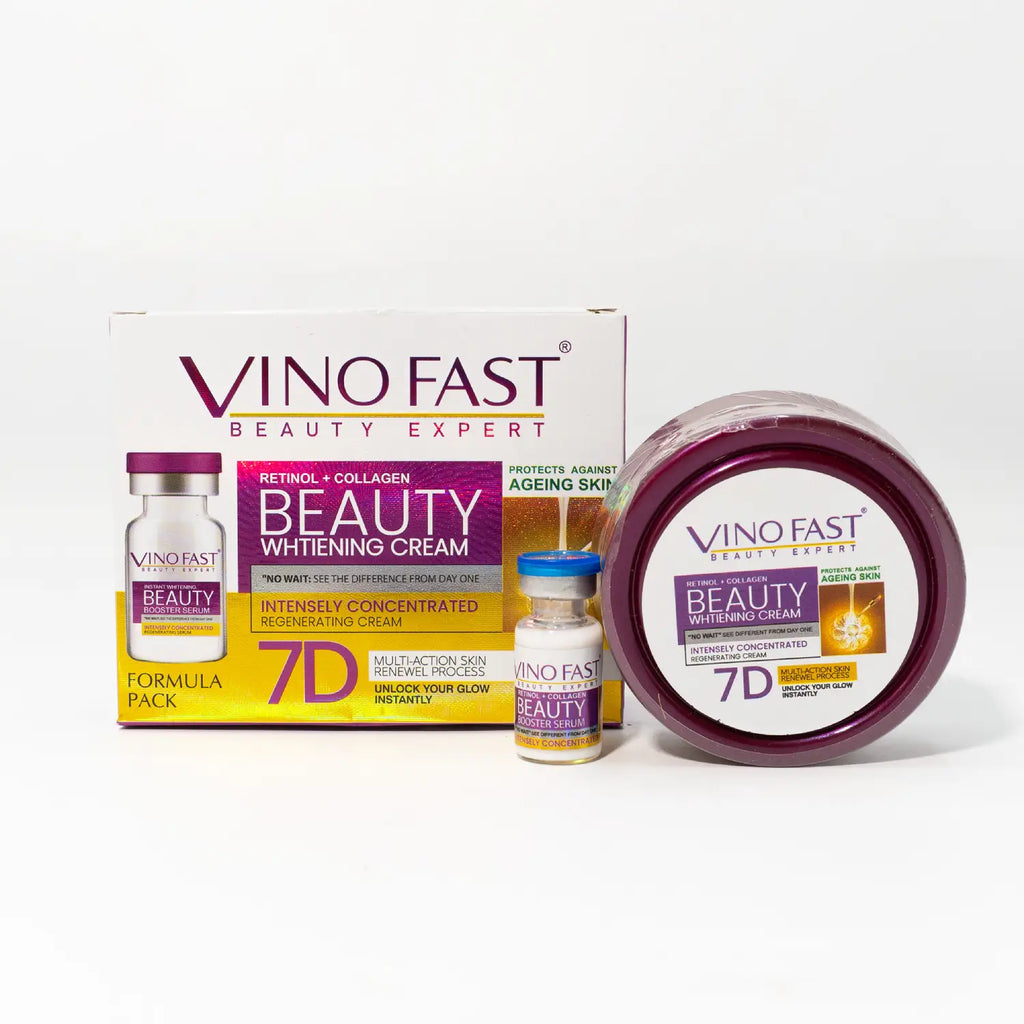 Vino Fast Beauty Whitening Cream with Booster Serum