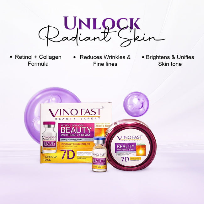 Vino Fast Beauty Whitening Cream with Booster Serum Main Image