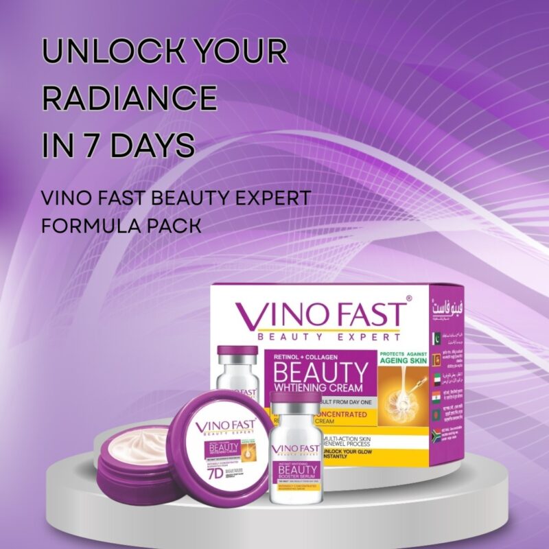 Vino Fast Beauty Whitening Cream 7D Formula Pack - Image 4