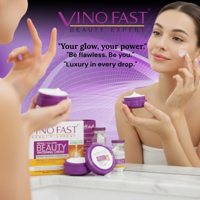 Vino Fast Beauty Whitening Cream 7D Formula Pack - Image 2