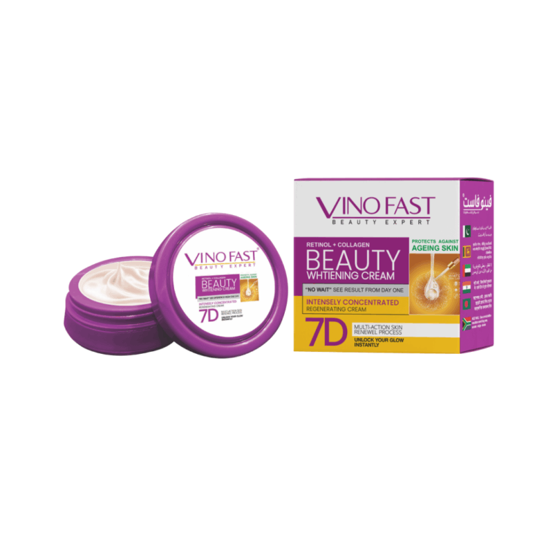 Vino Fast Beauty Whitening Cream 7D